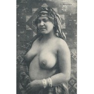 Jolie carte postale ancienne de nu - Mauresque